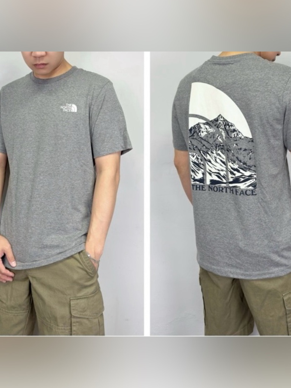 NEW The North Face men's Mountain Expedition Tee M/L